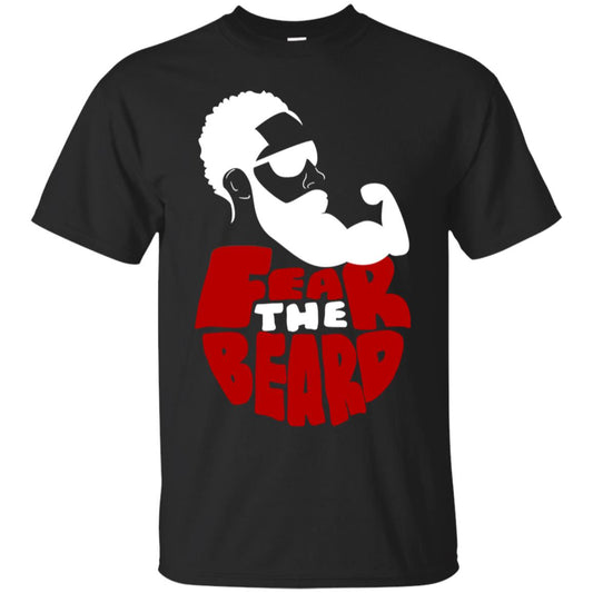Fear The Beard No Shave November Gift Shirt For Mens Black