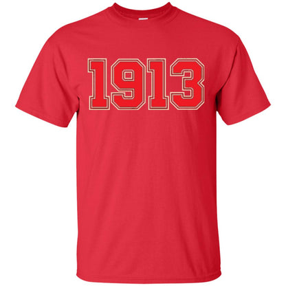 Delta Black Red Jersey Sigma 1913 T-shirt Red