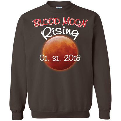 Blood Moon T-shirt Rising 01.31.2018 Dark Chocolate