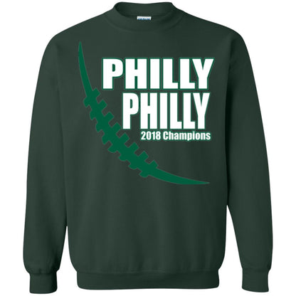 Football Lover T-shirt Philly Philly 2018 Championship Forest Green