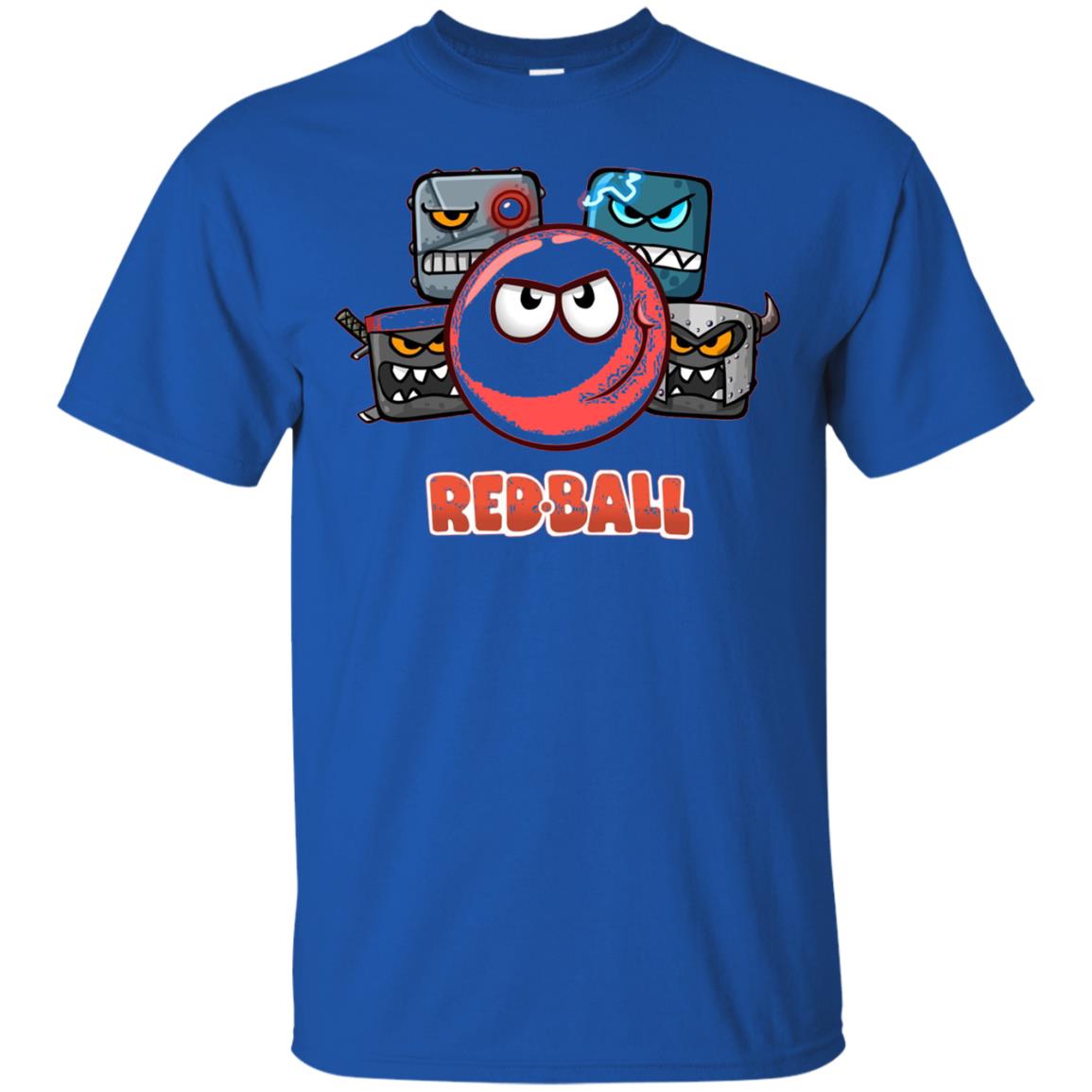 Red Ball 4 The Crew Game Lover T-shirt Royal