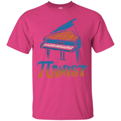 Pianist T-shirt Pi Day With Piano Heliconia