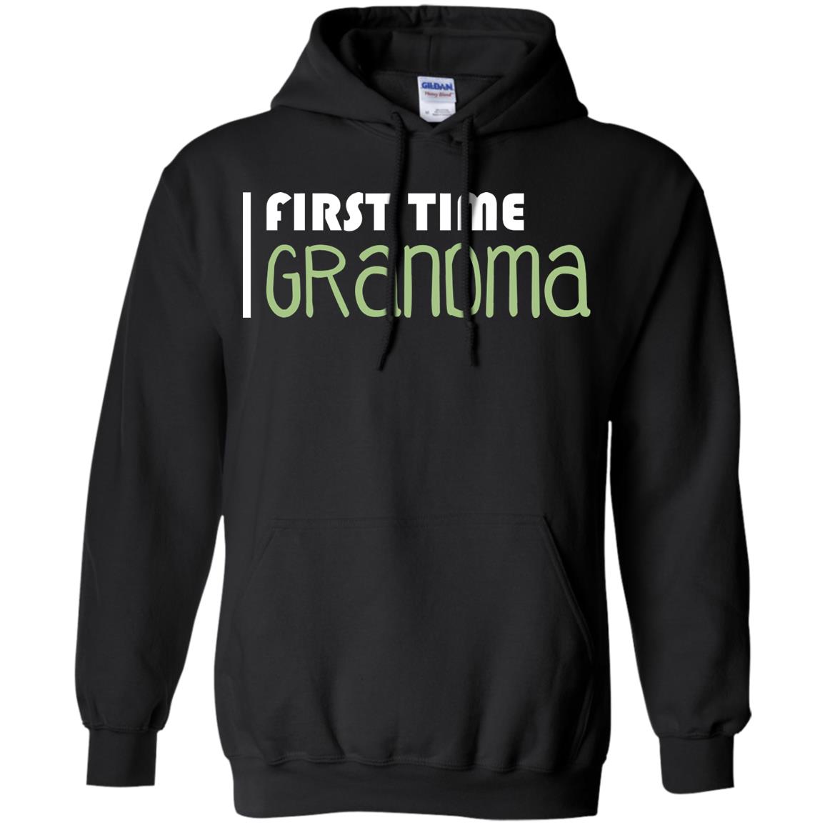 First Time Grandma Shirt Black