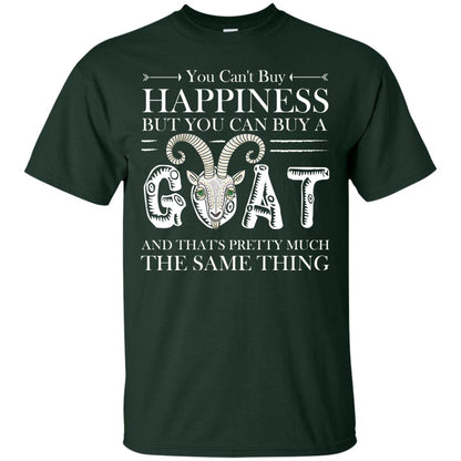 You Can_t Buy Happiness But You Can Buy A Goat Funny Goat Gift Shirt Forest