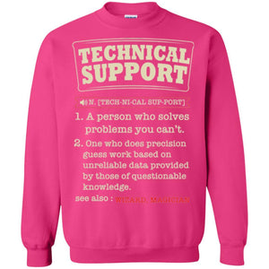 Computer Nerd T-shirt Technical Support Definition T-shirt