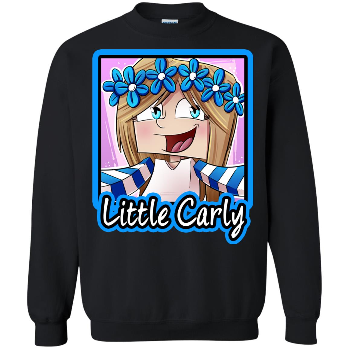 Little Carly Minecraft Little Club Adventures Shirt Black