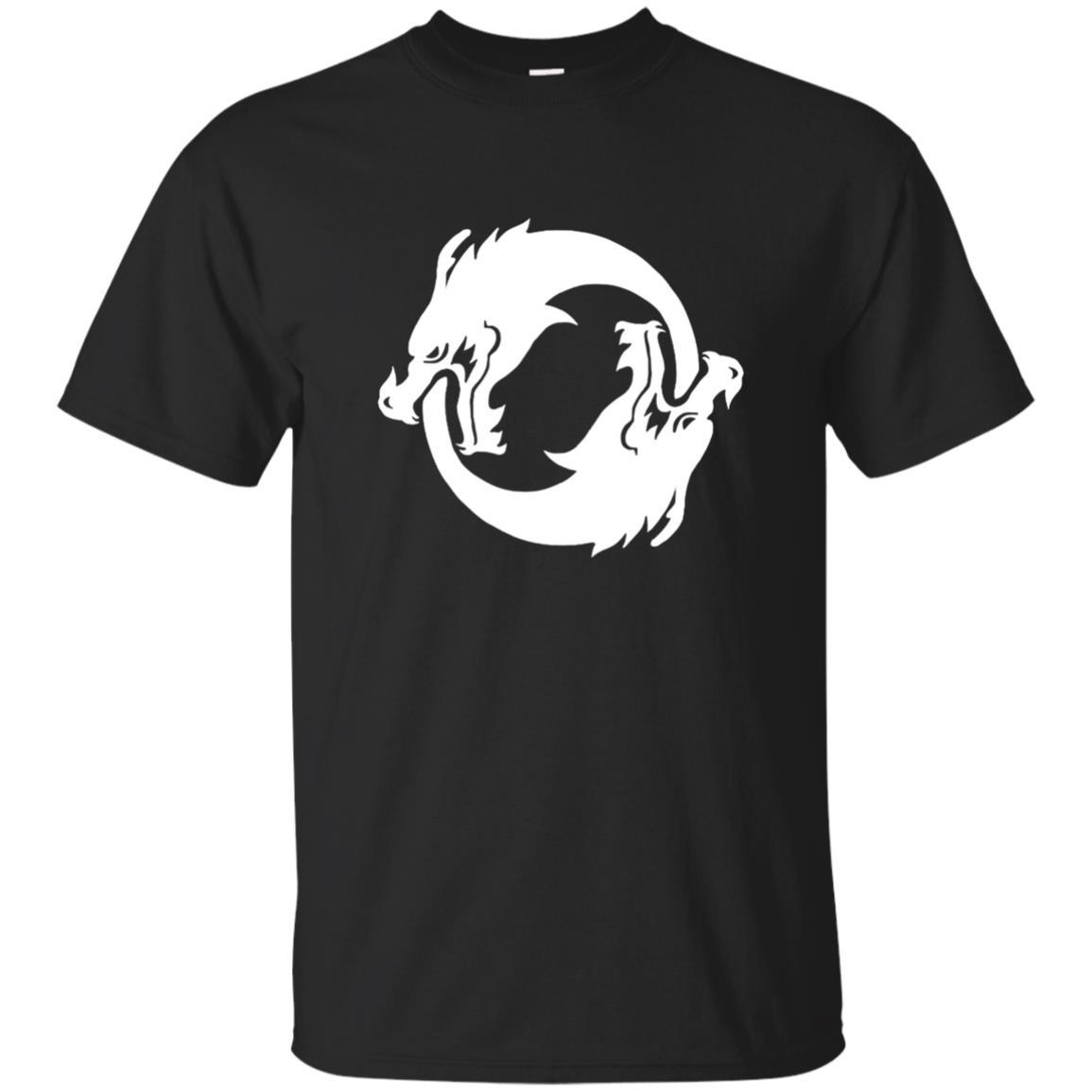 Dargon Lovers T-shirt Overwatch Hanzo Seal Spray Black