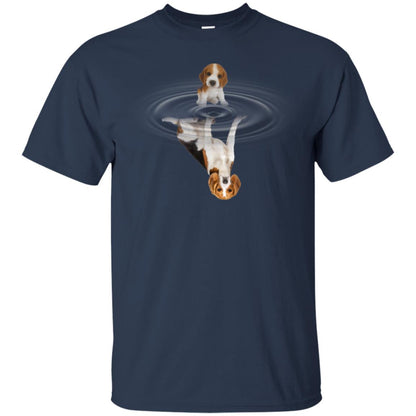 Little Beagle And Big Shadow Shirt Navy