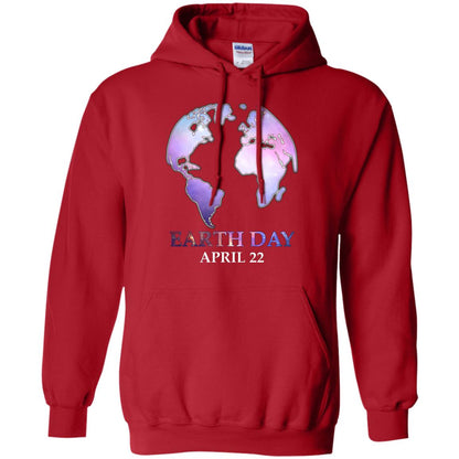 Earth Day April 22 T-shirt For Save The Environment Red