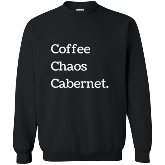 Coffee Chaos Cabernet T-shirt Black