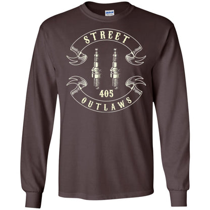 Engineer T-shirt 405 Street Outlaws Dark Chocolate