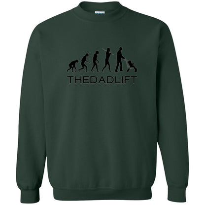 The Evolution Of Man T-shirt Thedadlift Forest Green