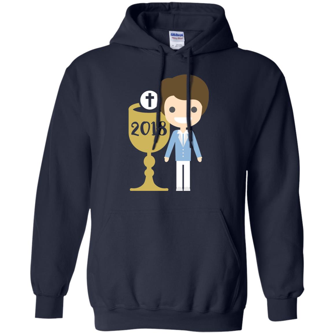 First Communion 2018 1st Holy Communion Shirt Navy