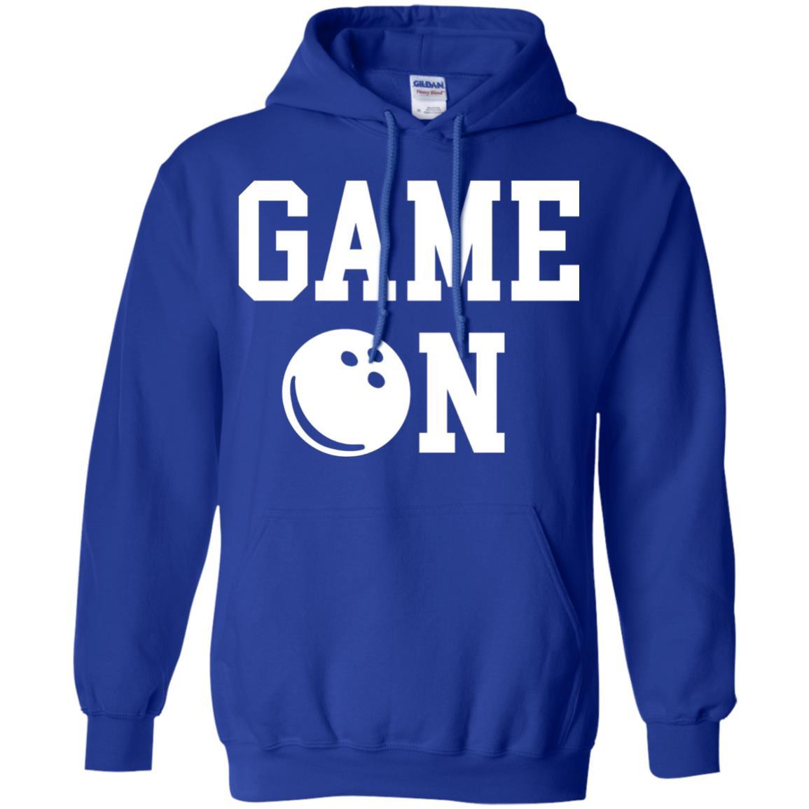 Bowler T-shirt Game On Bowling T-shirt Royal