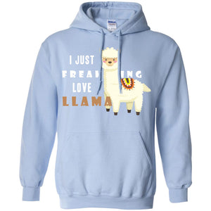 I Just Freaking Love Llama ShirtG185 Gildan Pullover Hoodie 8 oz.