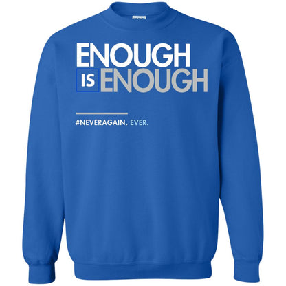 Enough Is Enough Gun Control T-shirt Royal