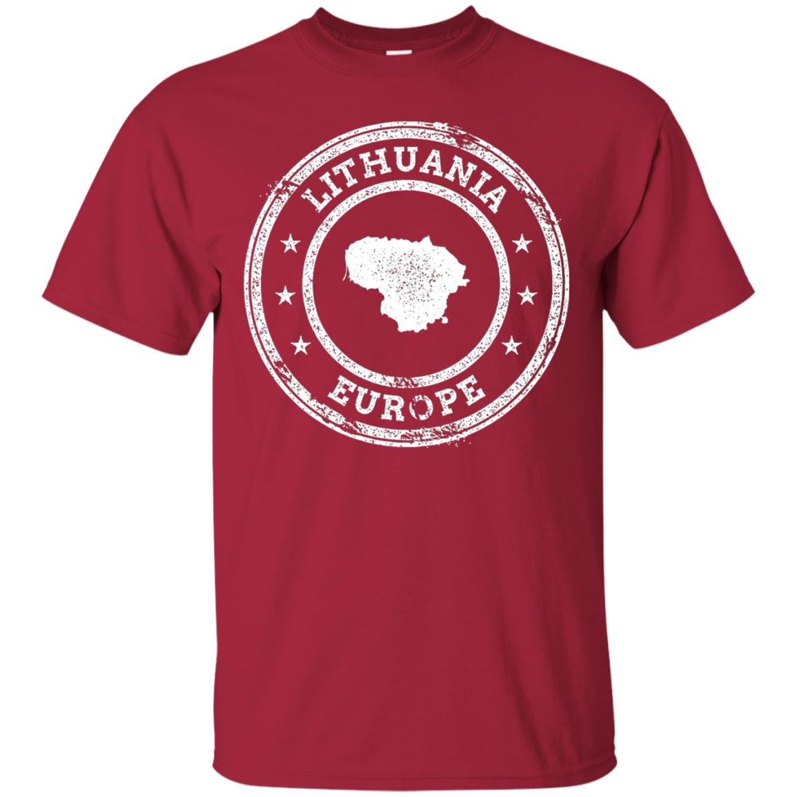 Lithuania Passport Stamp Funny Lithuania T-shirt Cardinal