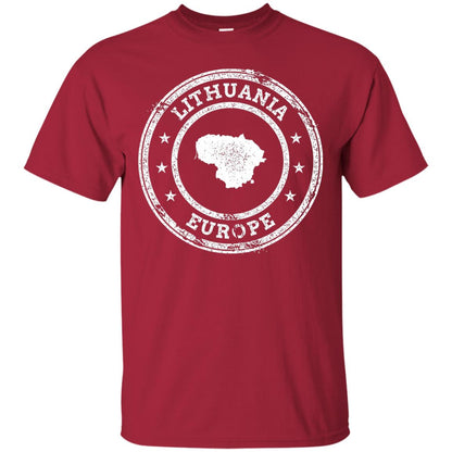 Lithuania Passport Stamp Funny Lithuania T-shirt Cardinal