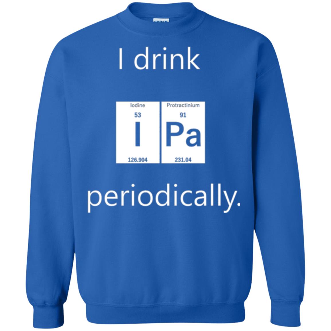 Chemistry T-shirt Drink Ipa Periodically Royal