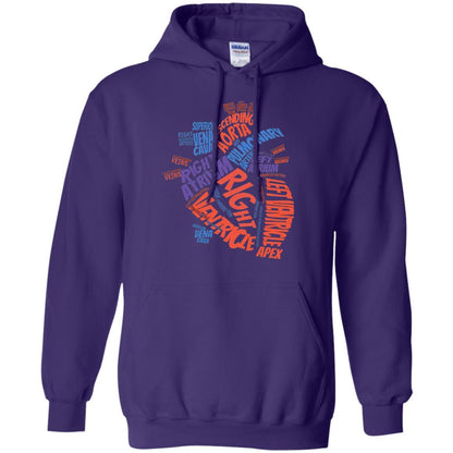 Anatomical Heart T-shirt Purple
