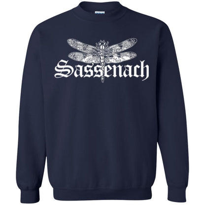 Outlander T-shirt Dragonfly Sassenach T-shirt Navy
