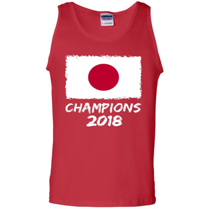 Football Lover T-shirt Japan Champions 2018 T-shirt Red