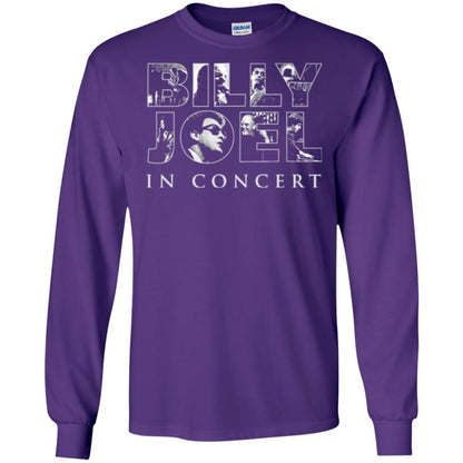 Artist T-shirt Billy Joel In Concert Purple