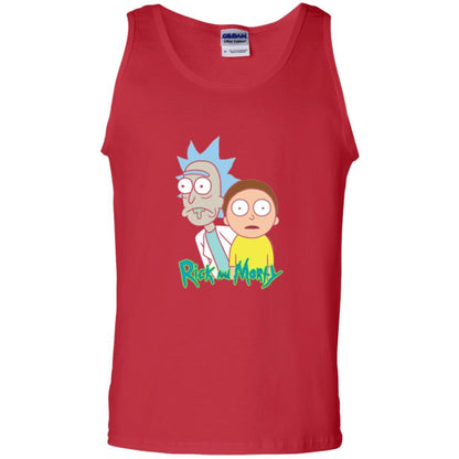 Film T-shirt Rick And Morty Stunned Red