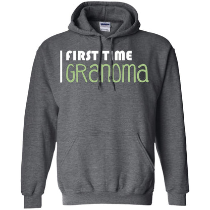 First Time Grandma Shirt Dark Heather