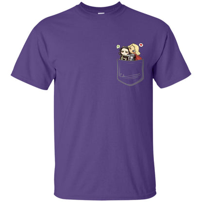 Thornloki In Pocket Movie Shirt Purple