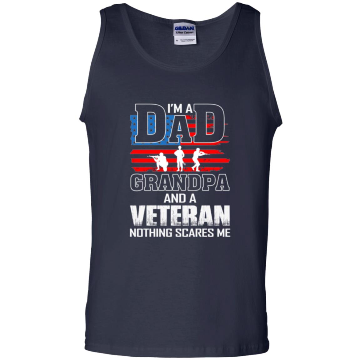 Veteran T-shirt I Am A Dad Grandpa And A Veteran Navy