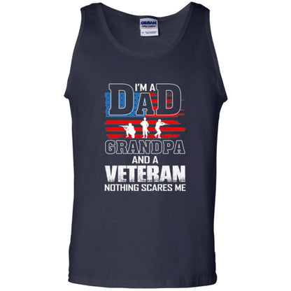 Veteran T-shirt I Am A Dad Grandpa And A Veteran Navy
