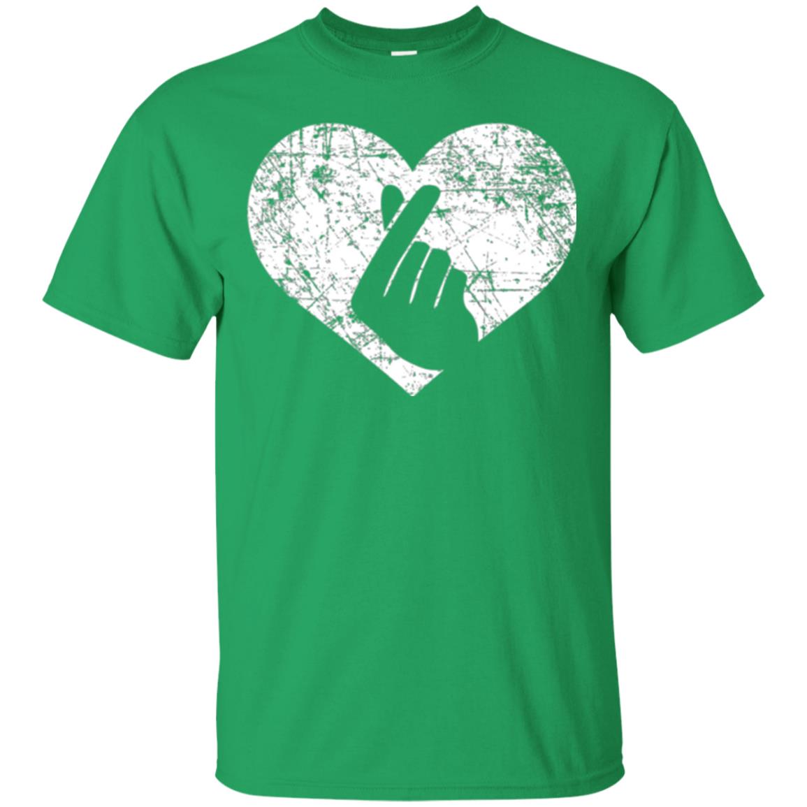 Lifestyle T-shirt Heart Hand Irish Green