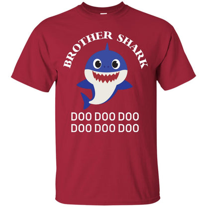 Brother Shark Family Shark Shirt Cardinal