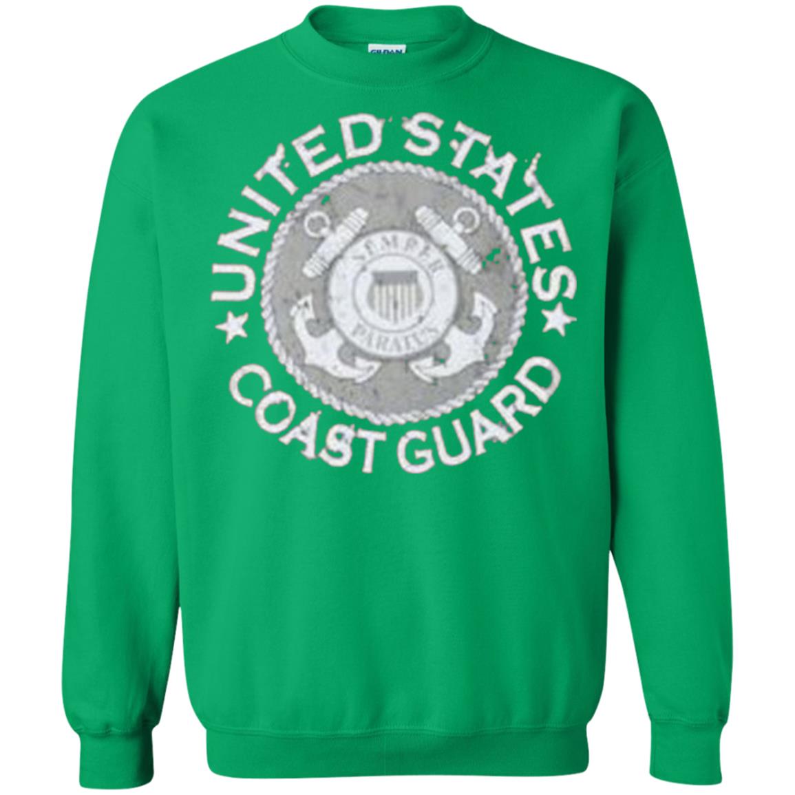 United States Coast Guard T Shirt Irish Green
