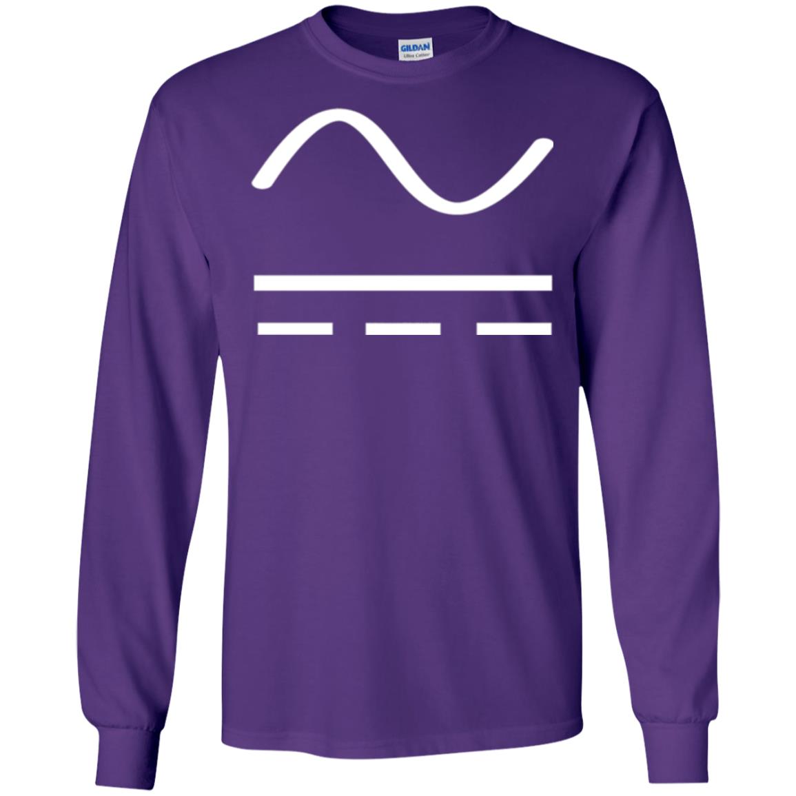Electrician T-shirt Electrical Engineer Ac Current Dc Current Purple