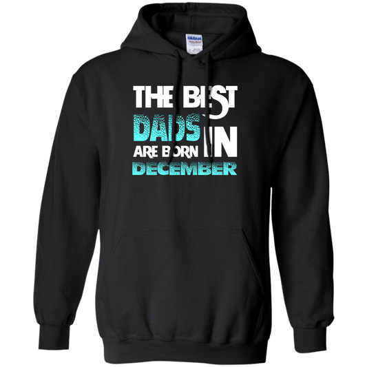 Daddy T-shirt The Best Dads Are Born In December Black
