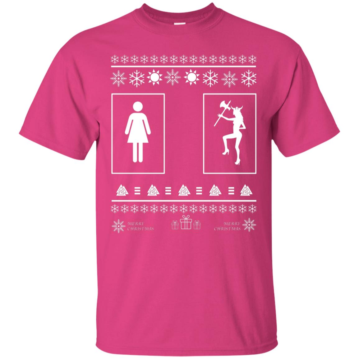 Your Wife And My Wife Valhalla Ugly Christmas Gift Shirt For Husband Heliconia