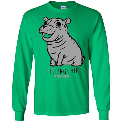 Fiona Hippo Lover T-shirt The Hippo Feeling Hip #teamfiona Irish Green