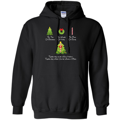 The Tree Of Christmas T-Shirt Black