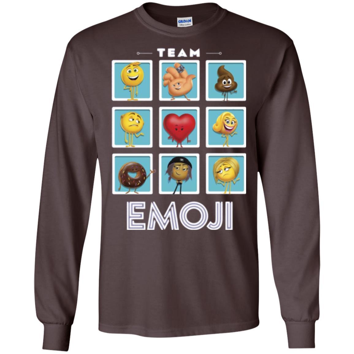Film T-shirt Emoji Panels Graphic T-shirt Dark Chocolate