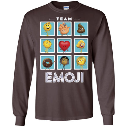 Film T-shirt Emoji Panels Graphic T-shirt Dark Chocolate