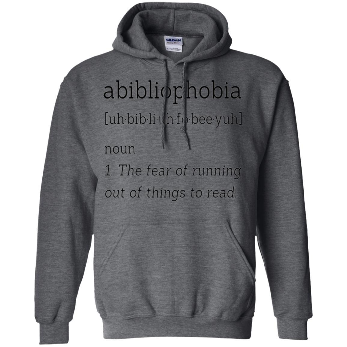 Bookworms T-shirt Abibliophobia Definition