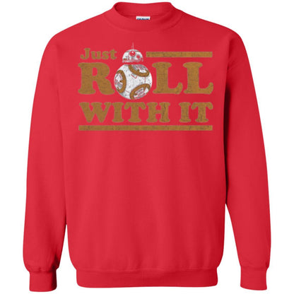 Movie T-Shirt Just Roll With You Red