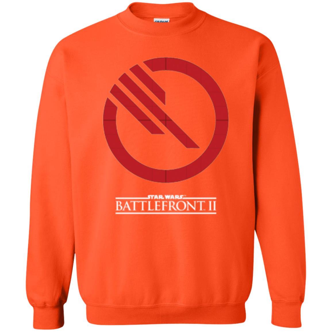 Film T-shirt Battlefront Ii Inferno Squad Logo Graphic Orange