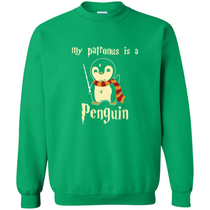 Penguin Lovers T-shirt My Patronus Is A Penguin Hot Irish Green