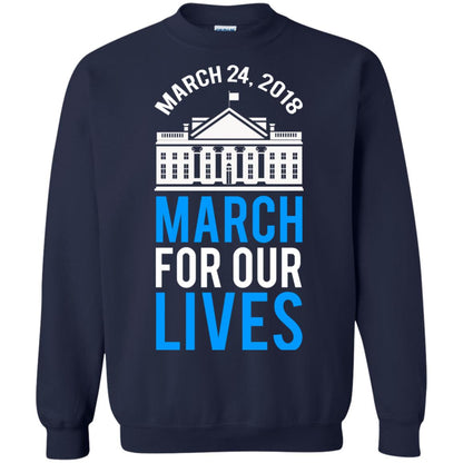 March For Our Lives March 24 2018 T-shirt Navy