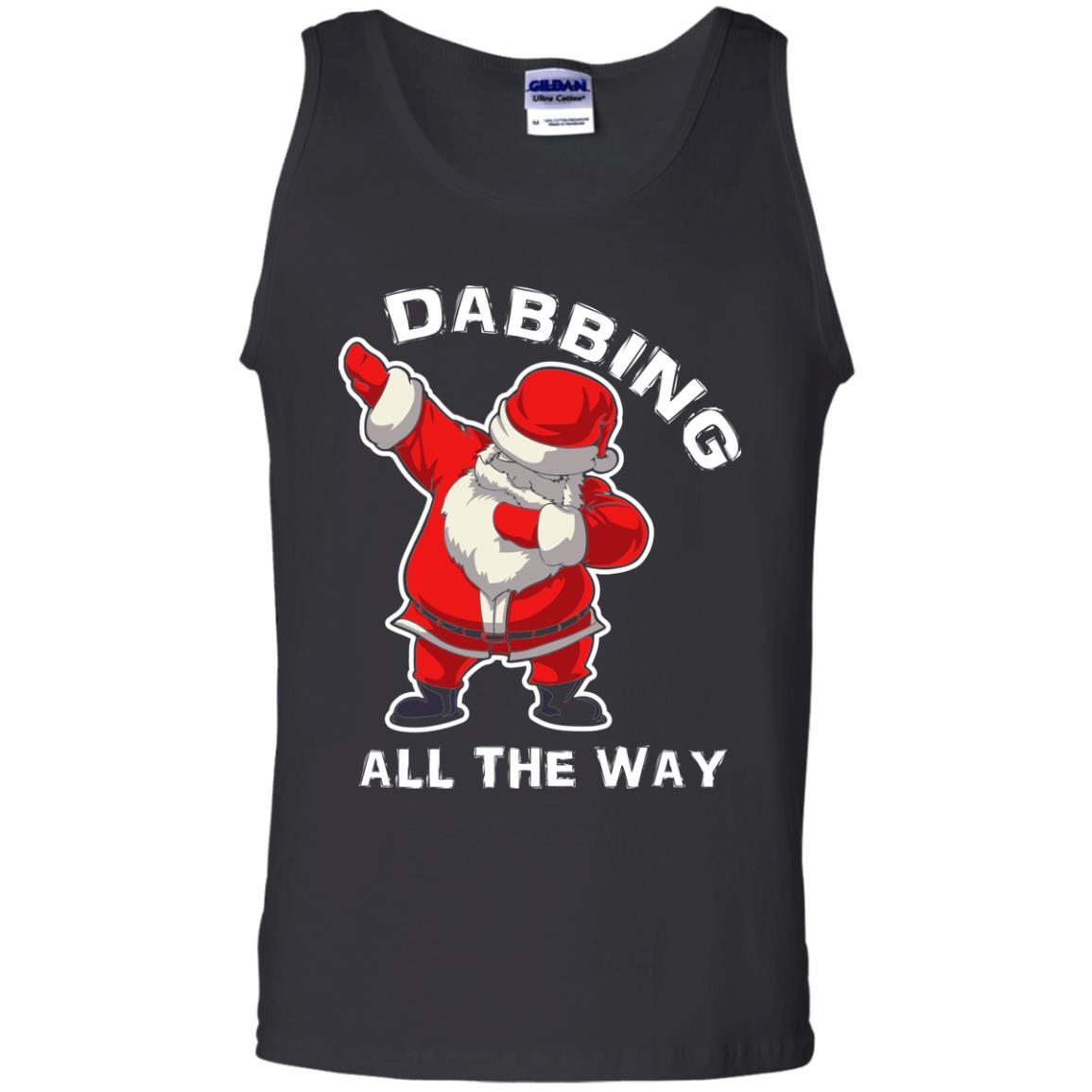 Chirstmas T-shirt Dabbing All The Way Black