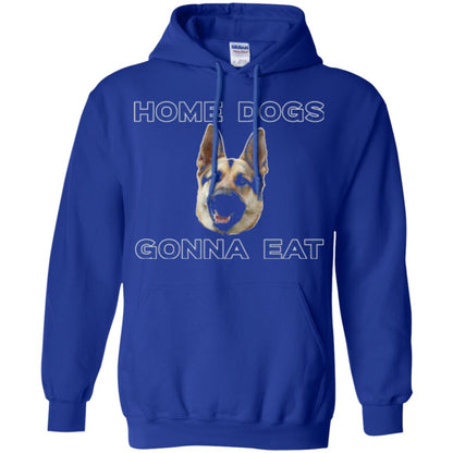 Dog Lover T-shirt Home Dogs Gonna Eat T-shirt Royal
