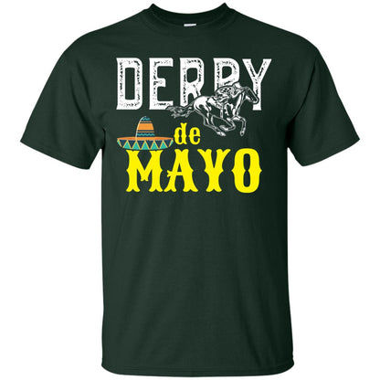 Cinco Derby De Mayo Horse Race Shirt Forest